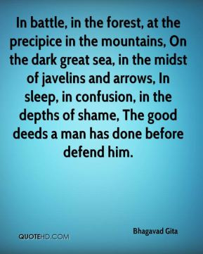 bhagavad-gita-quote-in-battle-in-the-forest-at-the-precipice-in-the ...