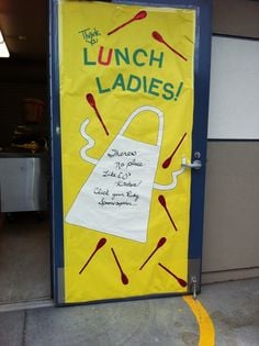 2013 Door for the Cafeteria Staff. Wizard of OZ theme. More