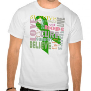 Brain Injury Inspiration Green Ribbon Shirt