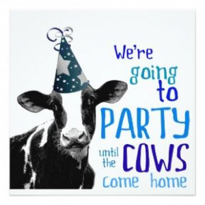 Funny Cow Bachelor Or Bachelorette Party