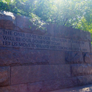 FDR memorial quotes