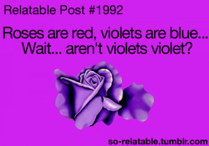 roses are red violets are blue roses are red love poem via