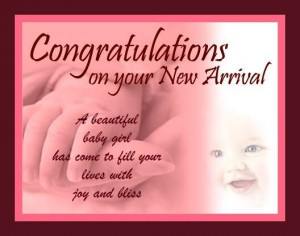 terms congratulations on your baby girl new born baby wishes new ...