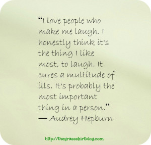 Weekly round-up (Audrey Hepburn edition)