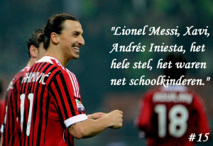 20 opvallende uitspraken van Zlatan Ibrahimovic