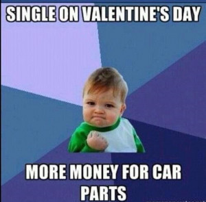 valentines funny quotes single