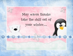 cute winter picture messages