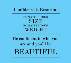 Wallpaper with Confidence Quotes: Confidence is beautiful