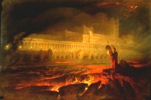 Pandemonium - a print by John Martin from about 1825. Currently in the ...