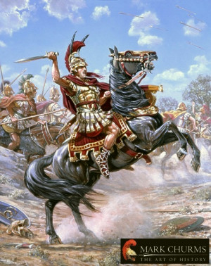 ... Greek soldiers - military art prints - Alexander The Great's Cavalry