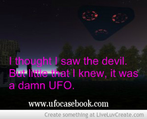 Ufo - Funny - Devil