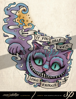 Cheshire Cat Tattoo Ideas...