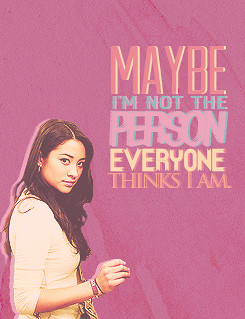 Four quotes per character | Emily Fields