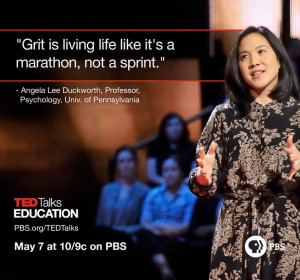 Lee Duckworth talks about the importance of grit during TED Talks ...