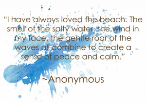 Weekend Beach Quote April 9 2011