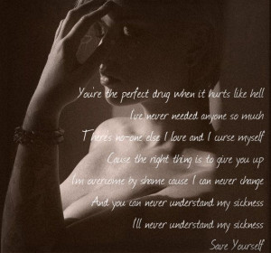 Save Yourself - My Darkest Days lyric quote music rock Reid Henry ...