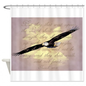 Bible Gifts > Bible Bathroom Décor > Wings as Eagles Bible Verse ...