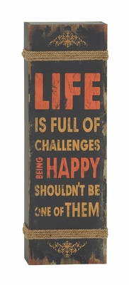 Decor Metal Wall Decor Classic Wall Decor Quote Wood Rope Wall Decor ...