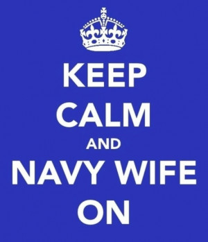 Navy Wife quote