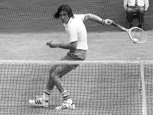... while playing John Newcombe in 1974. Source: News Corp Australia