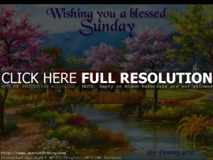Blessed Sunday Quotes Images