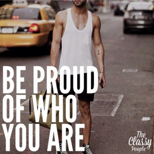 Good morning everyone, have a great day, and always be proud of who ...