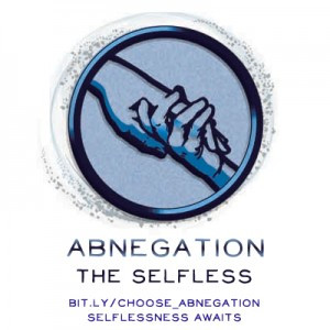 Divergent Nation Giveaway: CHOOSE ABNEGATION!