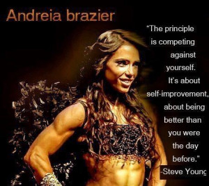 Andreia brazier female fitness model and competitor
