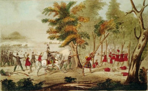 The War of 1812 Photo: Tecumseh's Death