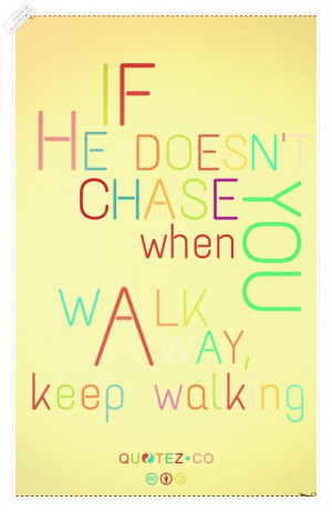 Keep walking vintage quote