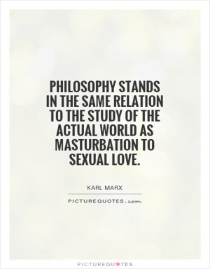 Philosophy stands in the same relation to the study of the actual ...