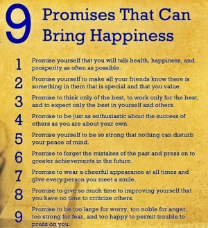 Promises That Can Bring Happiness” by John Wooden – Poster #quote ...