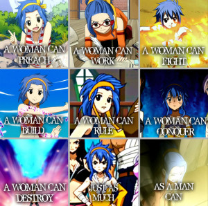 Fairy Tail .:A Woman Can:. Levy McGarden by Flames-Keys