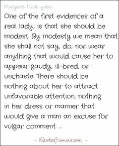 ... modest quotes rules of a ladies quotes famous modesty modesty quotes