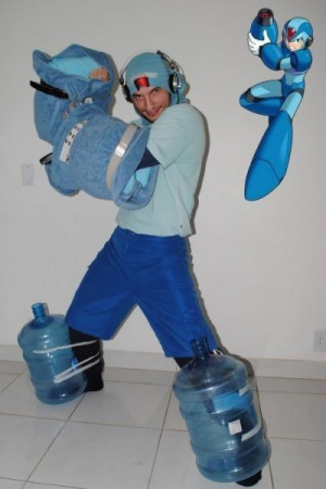 Mega Man Learned Thrift Man's 'Costume'