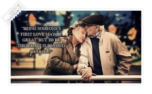 Being someones last love quote
