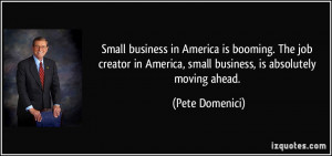 Small business in America is booming. The job creator in America ...