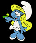 by year old papa smurf asmurfs smurfette block cachedsearch all