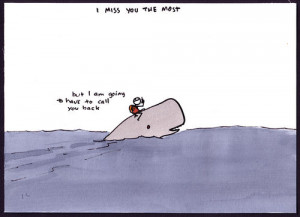 funny whale love miss you