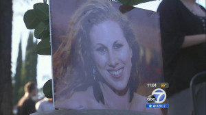 photo of Katie Cooper is seen at a candlelight vigil in Chino Hills ...