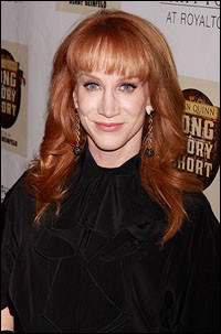 Emmy and GRAMMY WINNER Kathy Griffin...congrats Mrs Kathy!