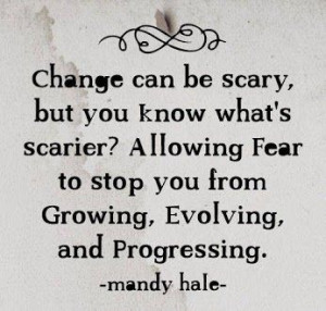 ... stop you from GROWING, EVOLVING and PROGRESSING. ~Mandy Hale. #quotes