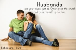 Husbands, love your wives, image courtesy of