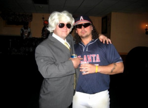 Ashley Schaeffer Wig and Kenny Powers Costume