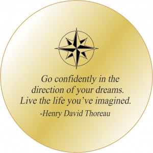 Pin Solid Brass Engraved Pocket Compass Thoreau Quote on Pinterest RSS