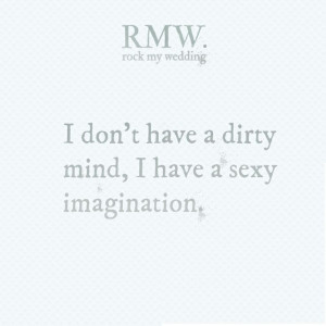 Dirty minds...