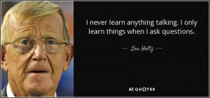 Lou Holtz Quotes