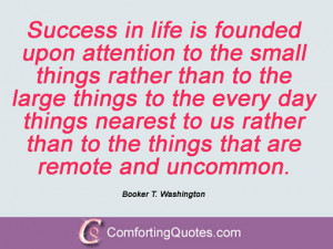 12 Quotations From Booker T. Washington