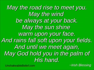 Inspirational-Quotes - Irish Blessing - St Patricks