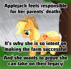 my little pony # headcanon # applejack # apple family 2 years ago ...
